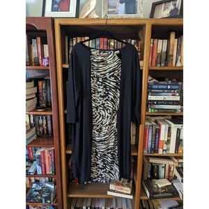 JM collection triple keyhole sheath dress sz XXL euc